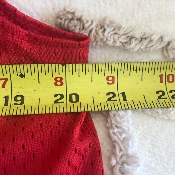 Mens / HIGH FIVE/ Baseball Jersey Sleeveless T Shirt Team Uniform Solid Red M/S - Picture 6 of 10